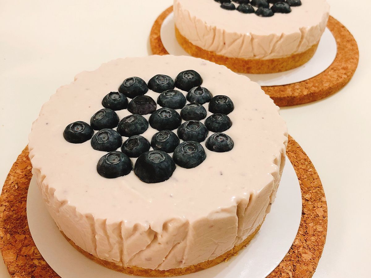 ［免烤箱］藍莓乳酪蛋糕