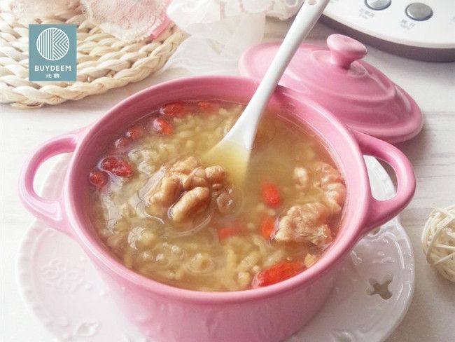枸杞核桃粥｜BUYDEEM北鼎烹煮壺