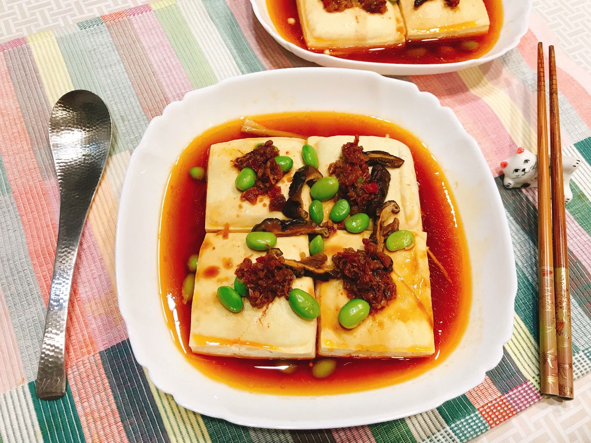 ［電鍋料理］清蒸臭豆腐