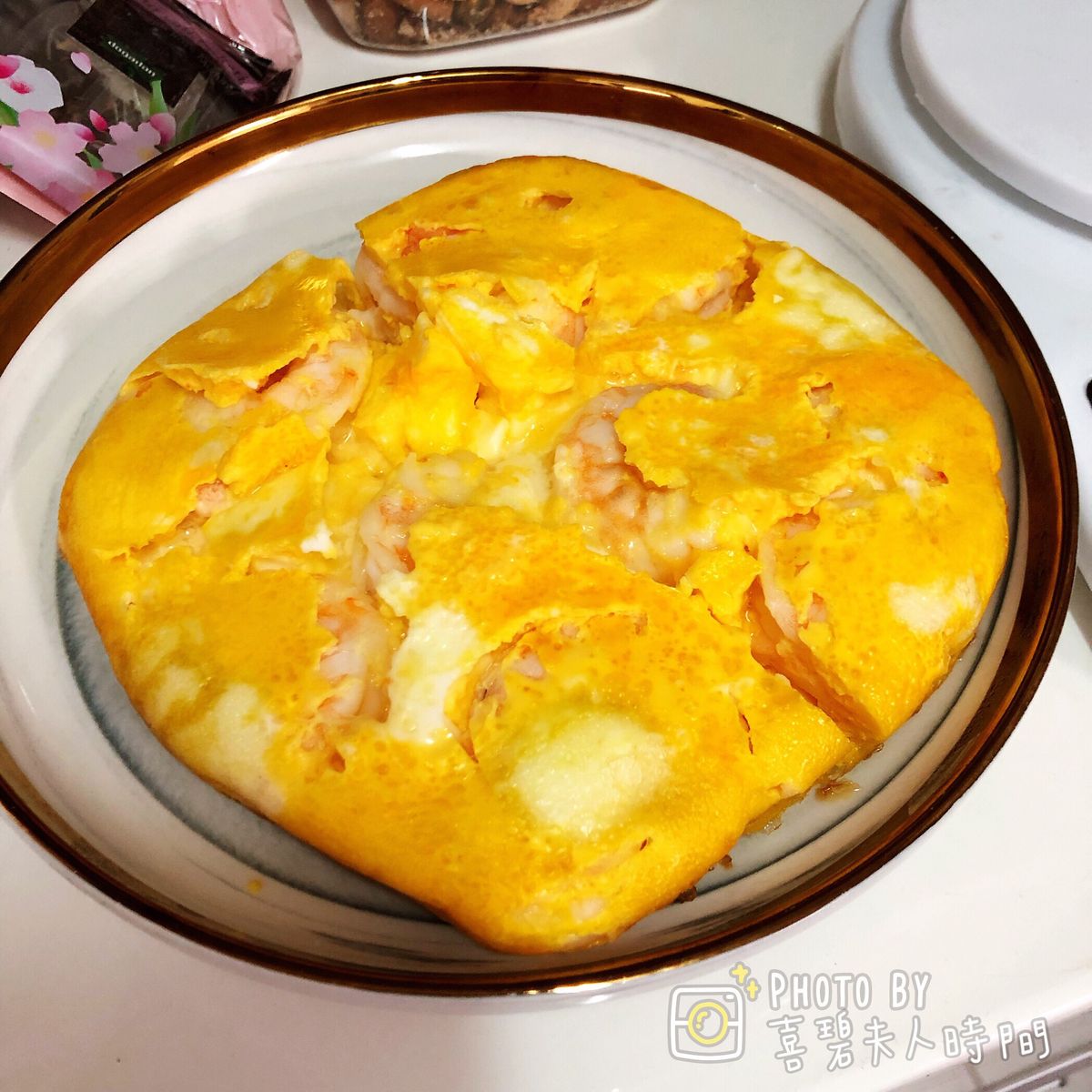 低醣生酮·蝦仁起司烘蛋☀️飛利浦氣炸鍋