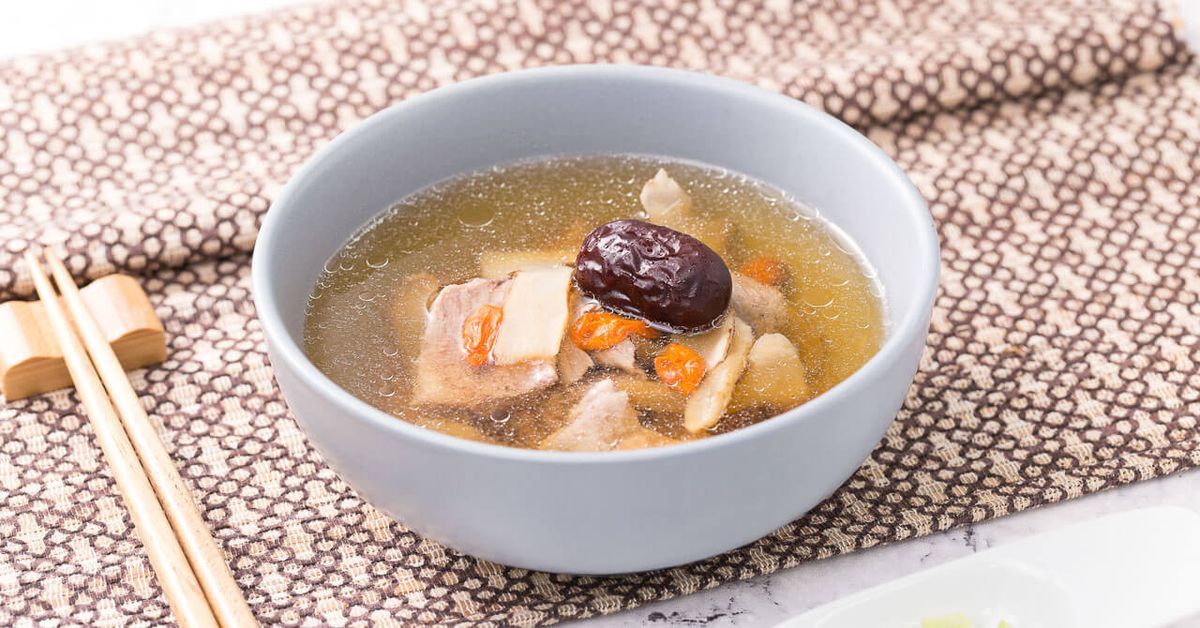 粉光玉竹豬肉湯