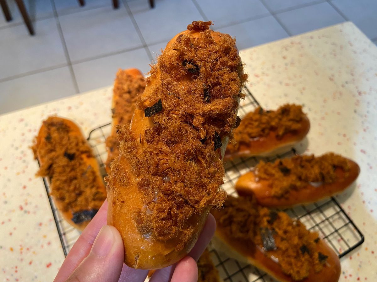 迷你肉鬆麵包🥯