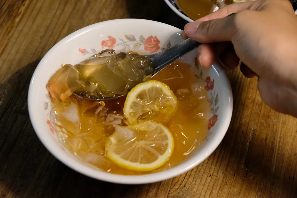 愛玉蜂蜜檸檬