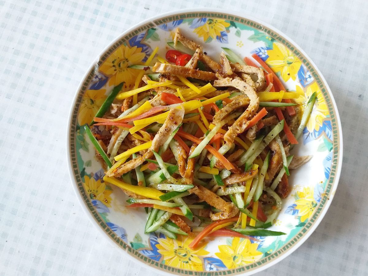 麻辣素雞絲*萍姊