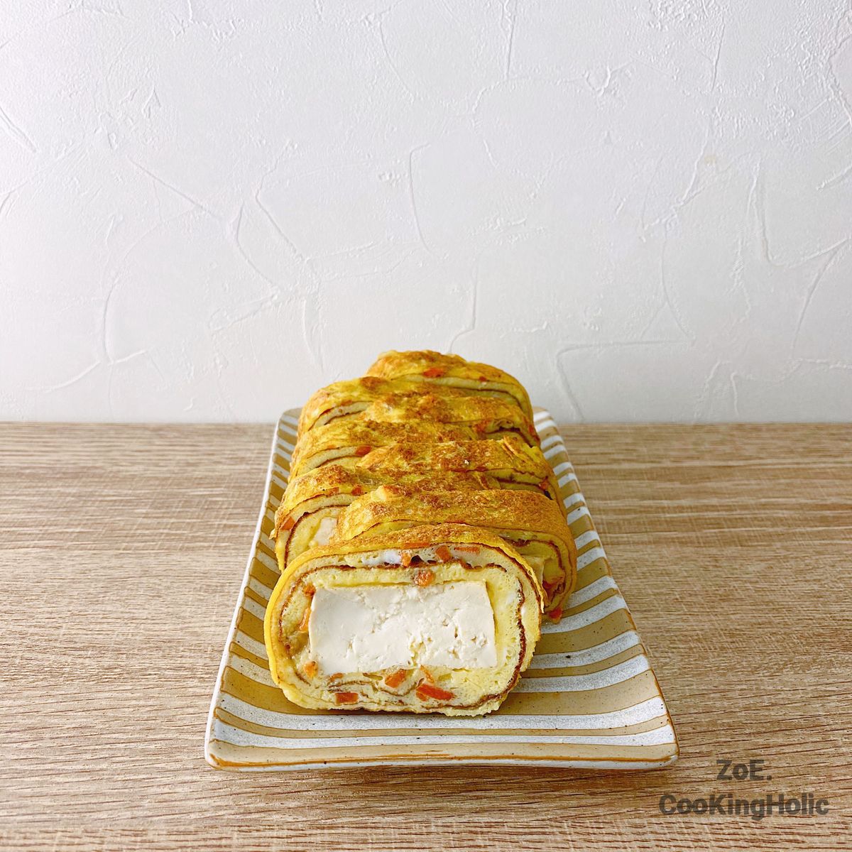 板豆腐蘿蔔煎蛋捲