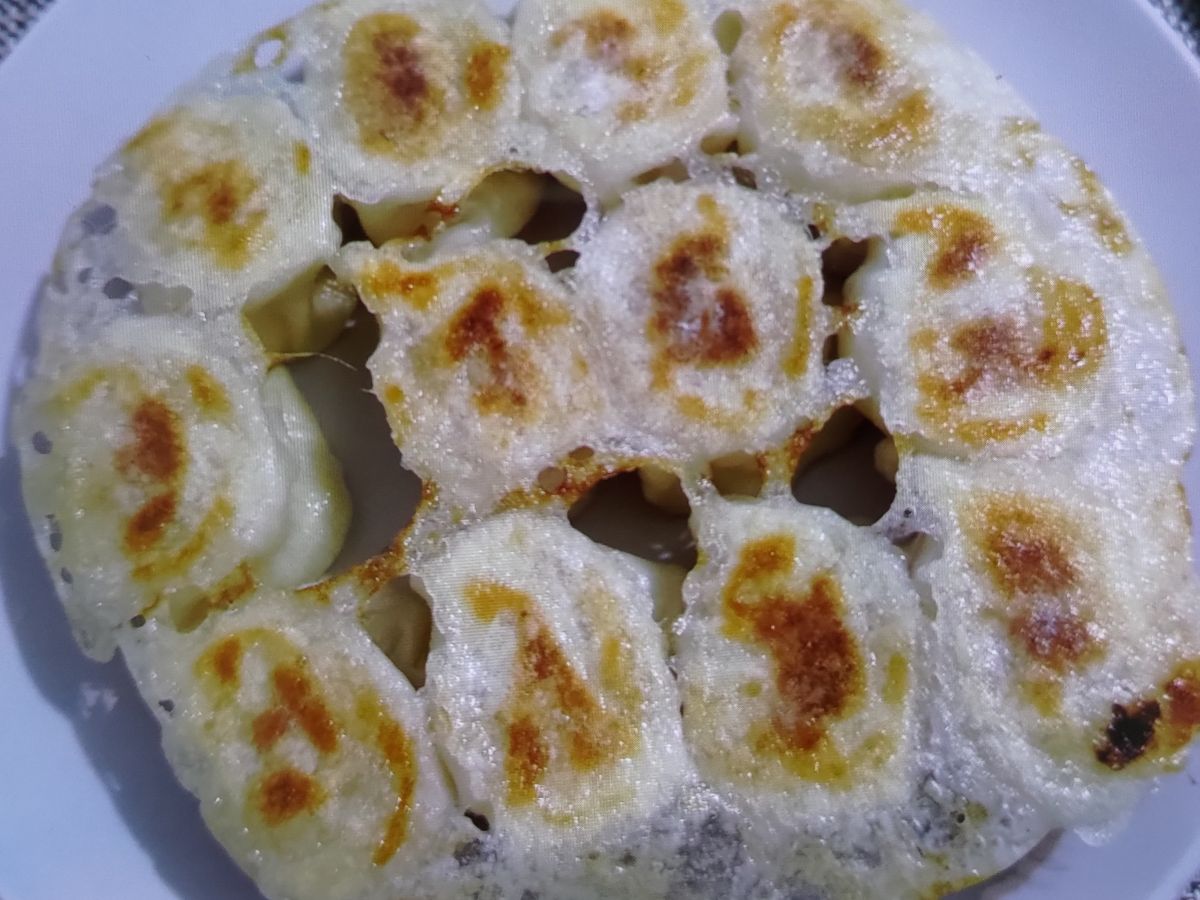 冰花煎餃(冷凍水餃版)