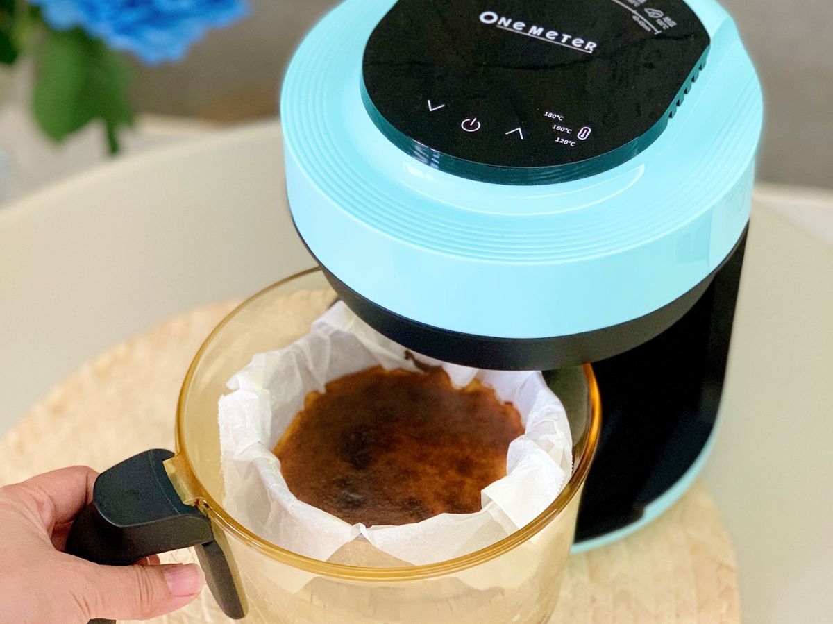 氣炸巴斯克乳酪蛋糕(低醣無精緻糖)