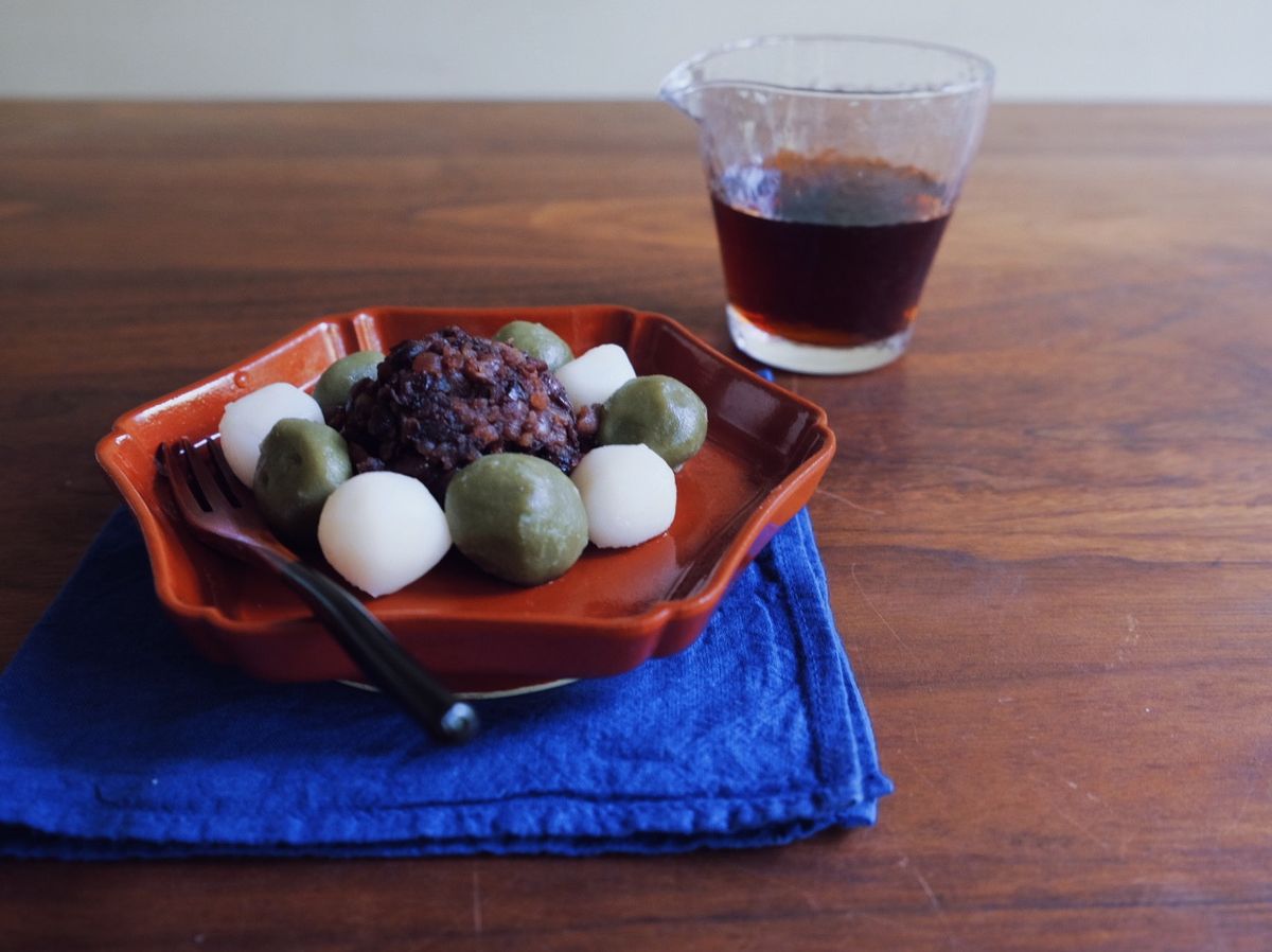 麵包機料理#2 - 白玉紅豆甜點