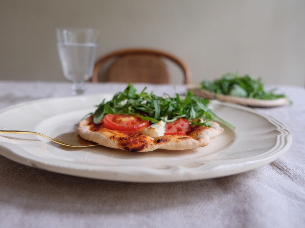 麵包機料理#4 - 瑪格麗特比薩