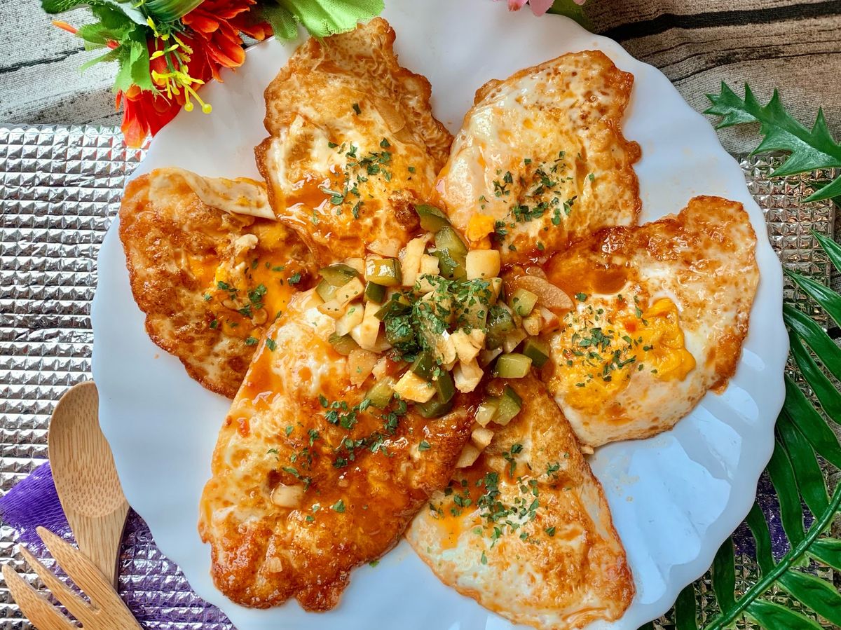 🤩超簡單超美味的糖醋荷包蛋🍳