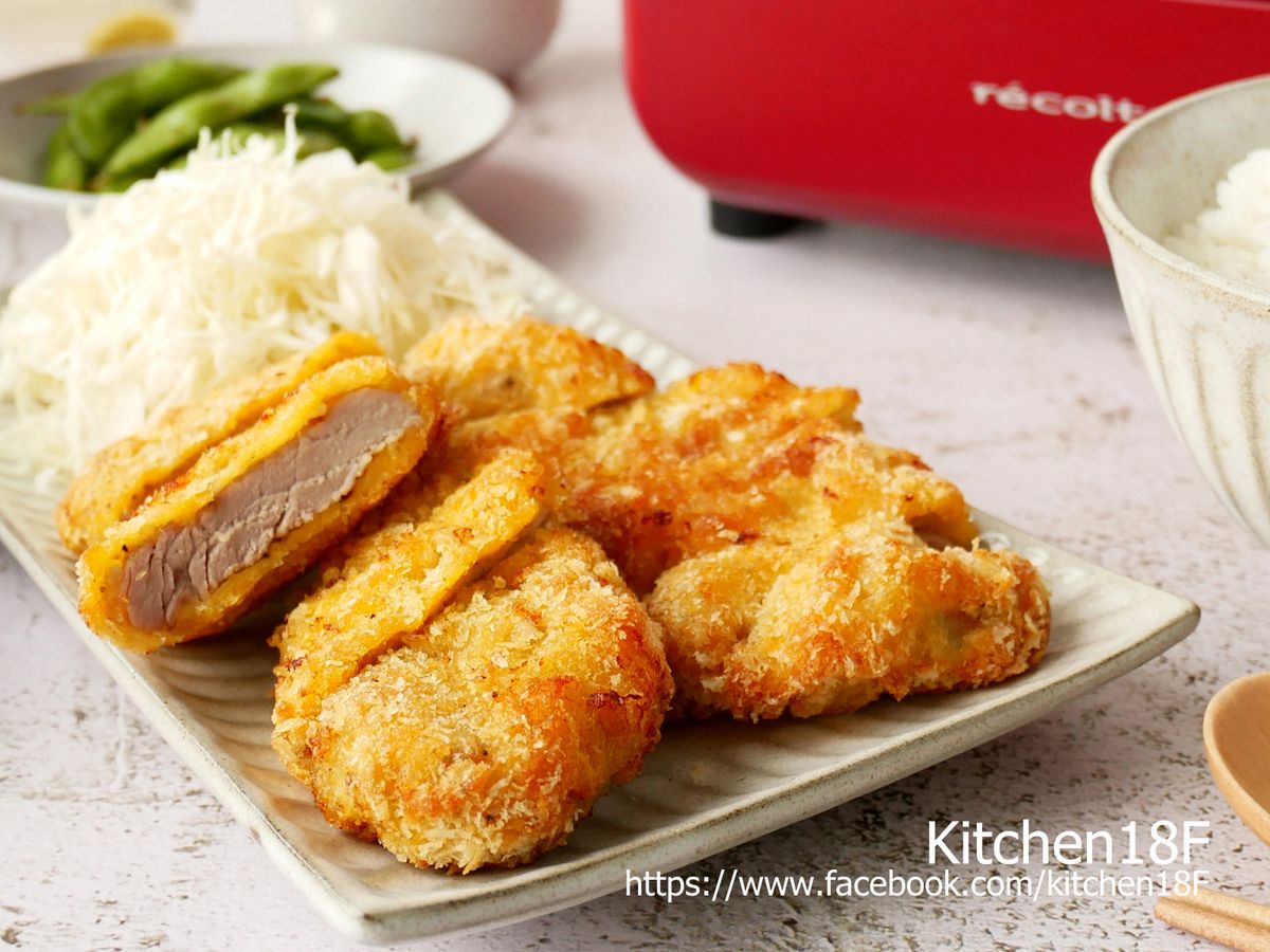 日式炸豬排_氣炸烤箱料理