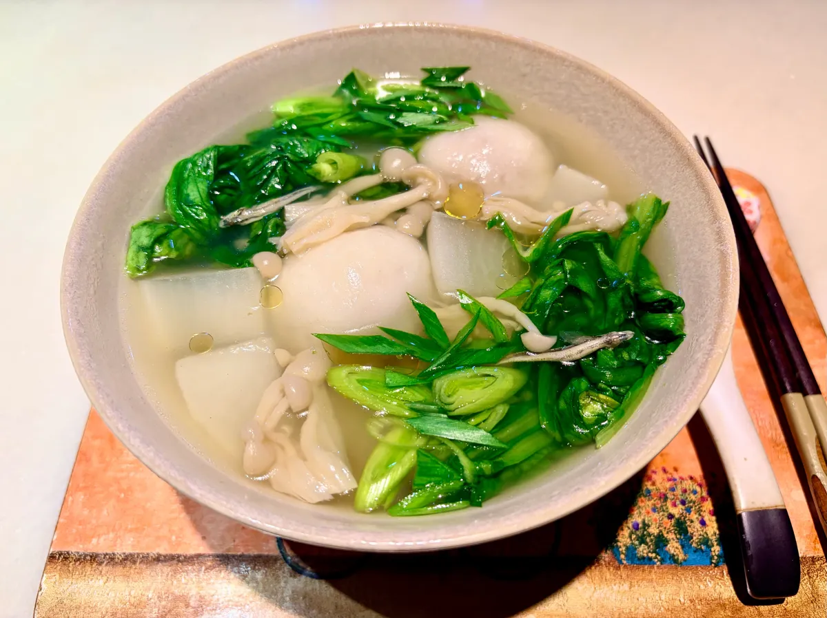 雙蝦鮮肉手工湯圓