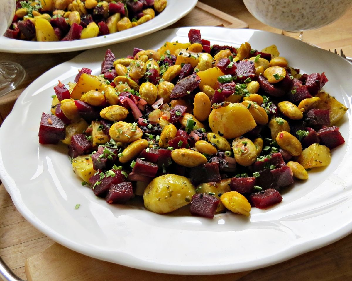 蕳砃皇帝豆紫頭菜