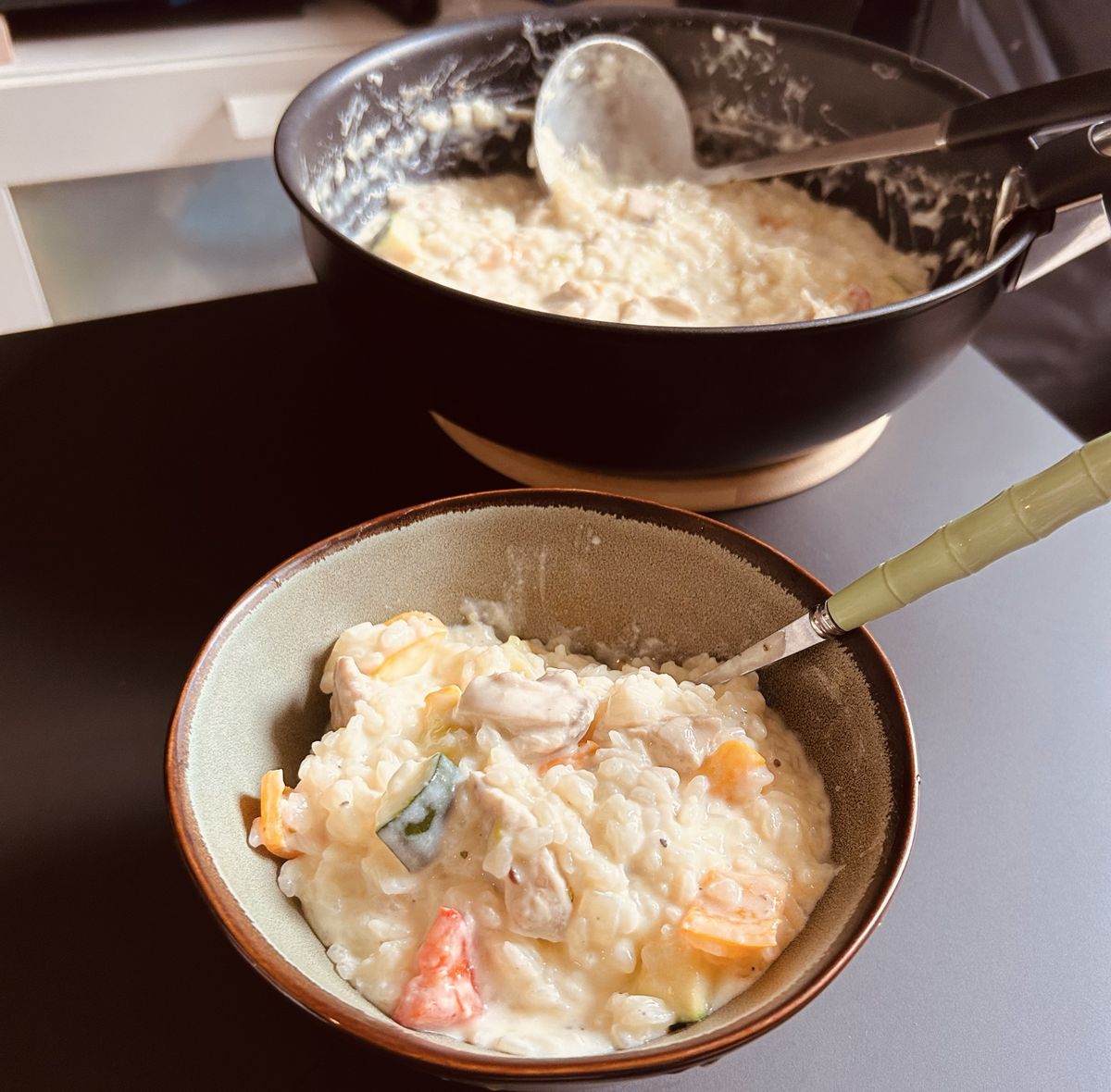 酒香白醬雞肉燴飯