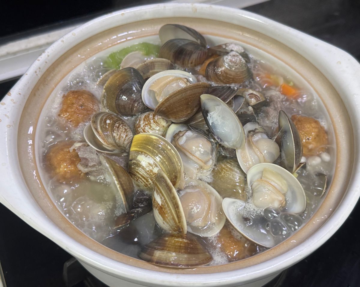 絲瓜蛤蜊湯（減脂好朋友之一鍋煮）