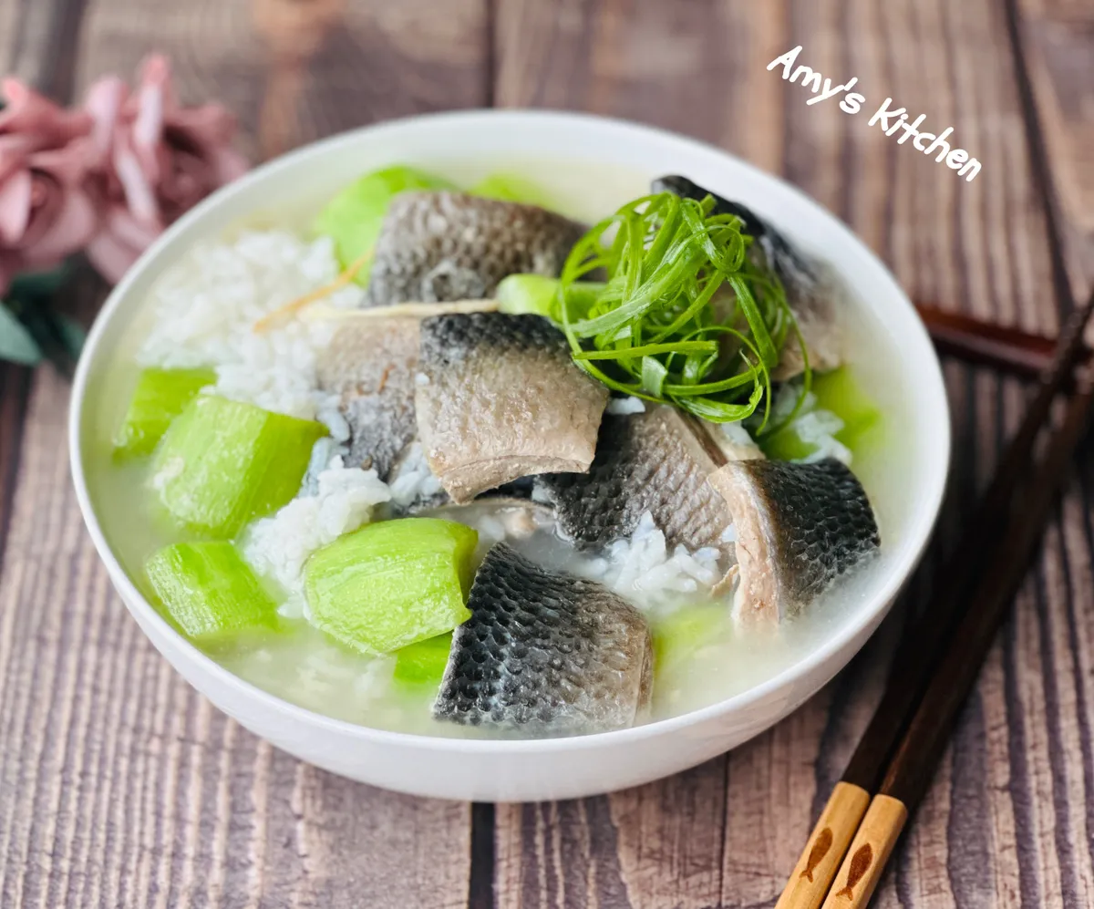 絲瓜鮮魚粥 / 簡單粥品懶人包