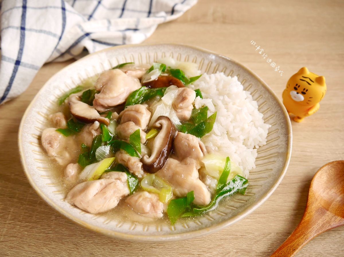 大蔥雞肉燴飯