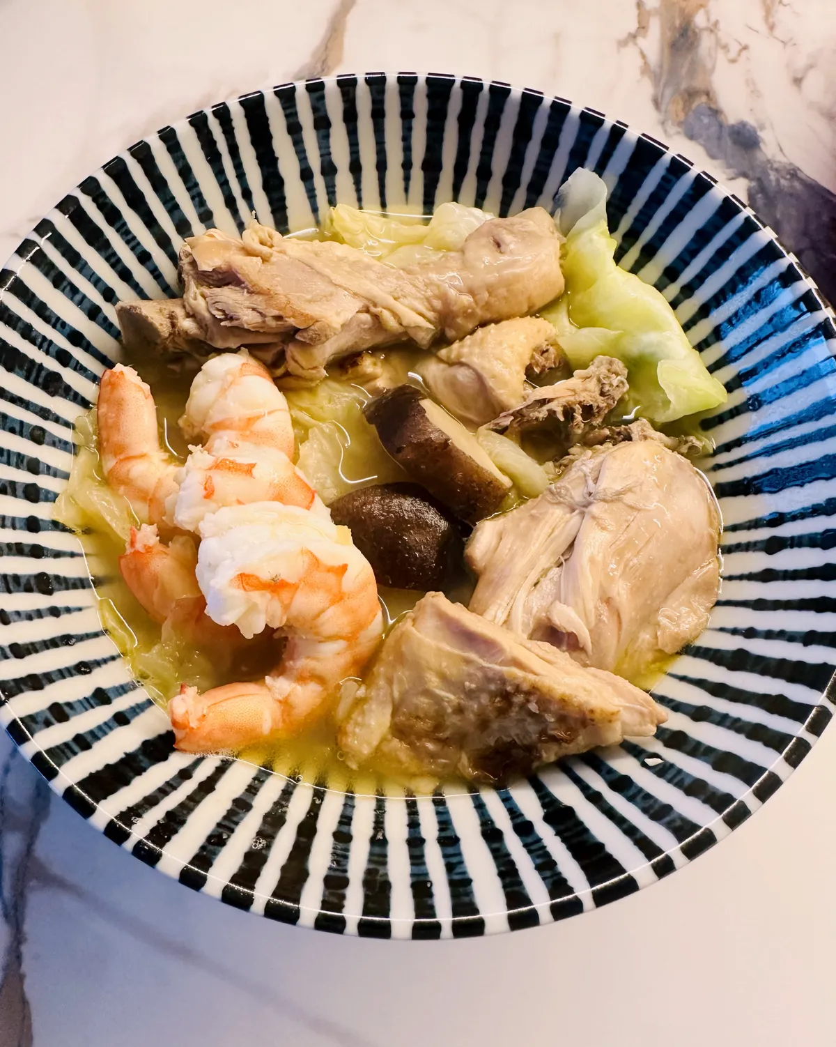 海味燉雞湯