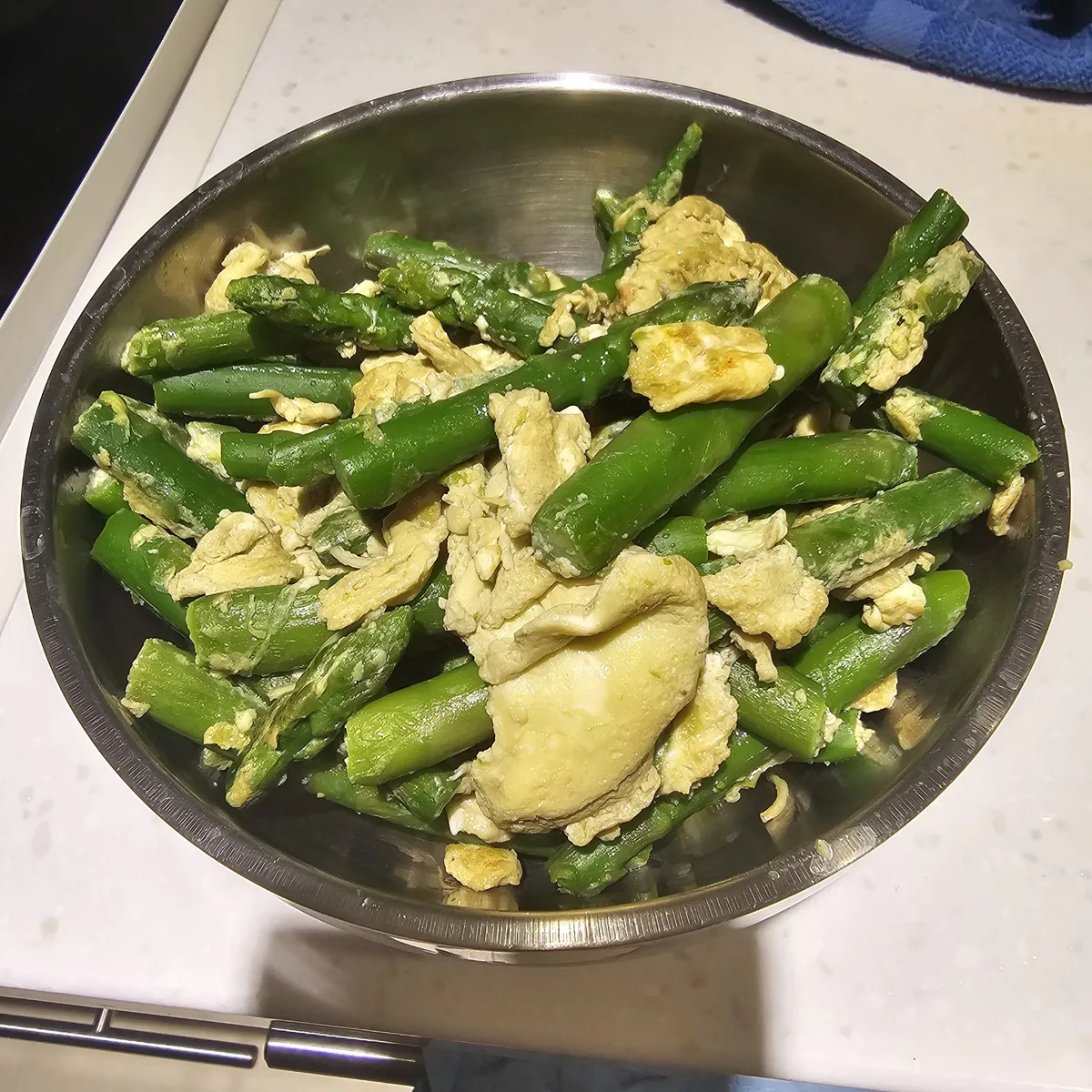 蘆筍炒蛋