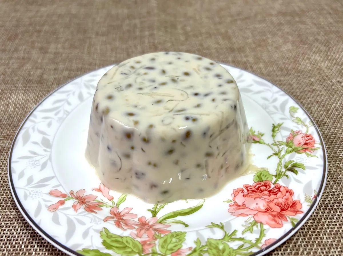 綠豆鮮奶油牛奶凍