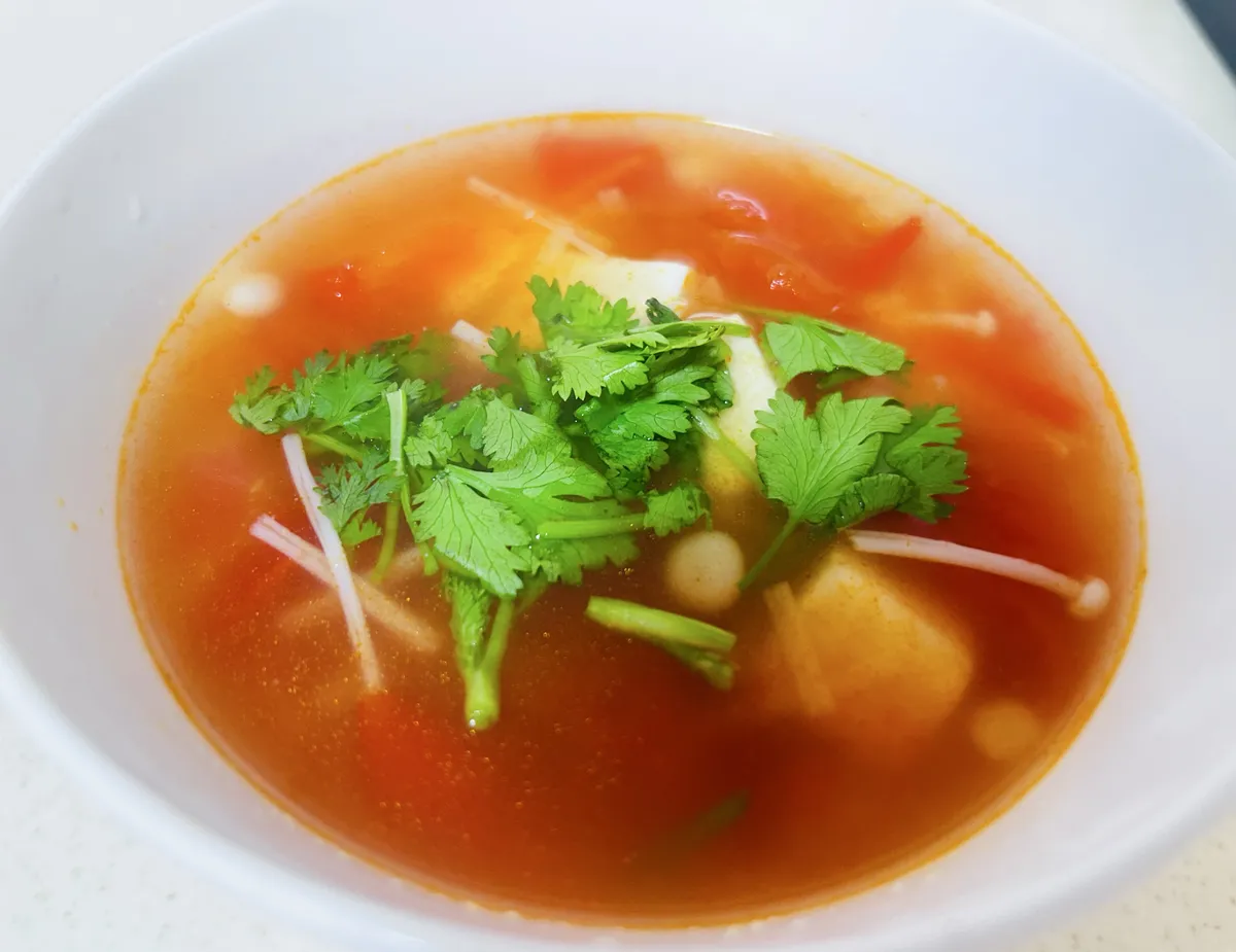 番茄豆腐湯