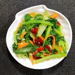 白灼油菜(五辛素)