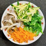 蔬食東北拌飯(五辛素)