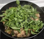塔香炒雞肉（沒有麻油的三杯雞）