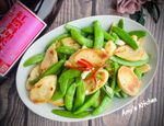 麵腸炒甜豆 / 家常菜