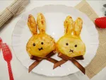 可愛的「米飛兔果醬派」酥脆香甜！！
