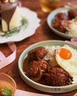 日式家常菜｜照燒漢堡排