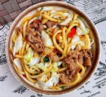 日式牛肉炒烏龍