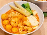 \\異國風-鮮蝦魚蛋叻沙麵//