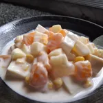 最受孩子喜歡的點心-水果優格豆腐