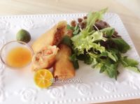 節氣料理-立春NO.1❤泰式炸春捲❤