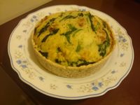 菠菜雞肉薯蓉批 (5吋)