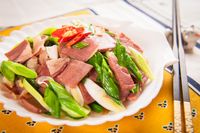 金華火腿炒蒜苗@Selina Wu