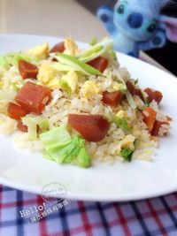 鹹鹹香香烏魚子炒飯