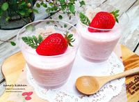 草莓牛奶奶酪