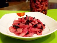 酸甜爽脆的【紫蘇醃蘿蔔】