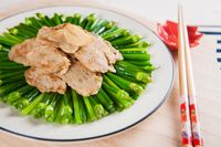 韭菜花炒黑輪@美麗人妻Selina Wu