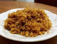 阿婆碗櫥裡的【手炒肉鬆】