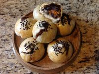 純天然地瓜蕃薯泥-偽蛋黃酥❤!!!