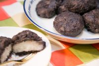 日本傳統點心:紅豆荻餅(牡丹餅)