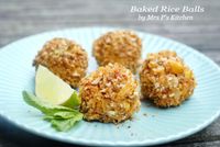烤焗飯球