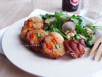 孜然風味烤雞腿彩椒捲