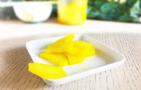 簡單天然的醃黃蘿蔔片