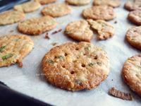 香酥蔥花芝麻餅乾（無奶油）