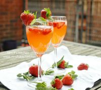 自製草莓檸檬水
