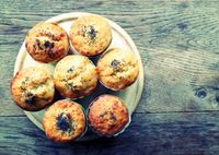 檸檬罌粟籽優格瑪芬